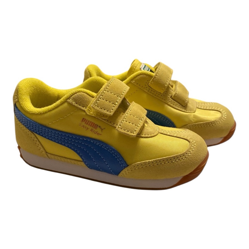 Puma Kids Bright Yellow Sneakers Size 7C